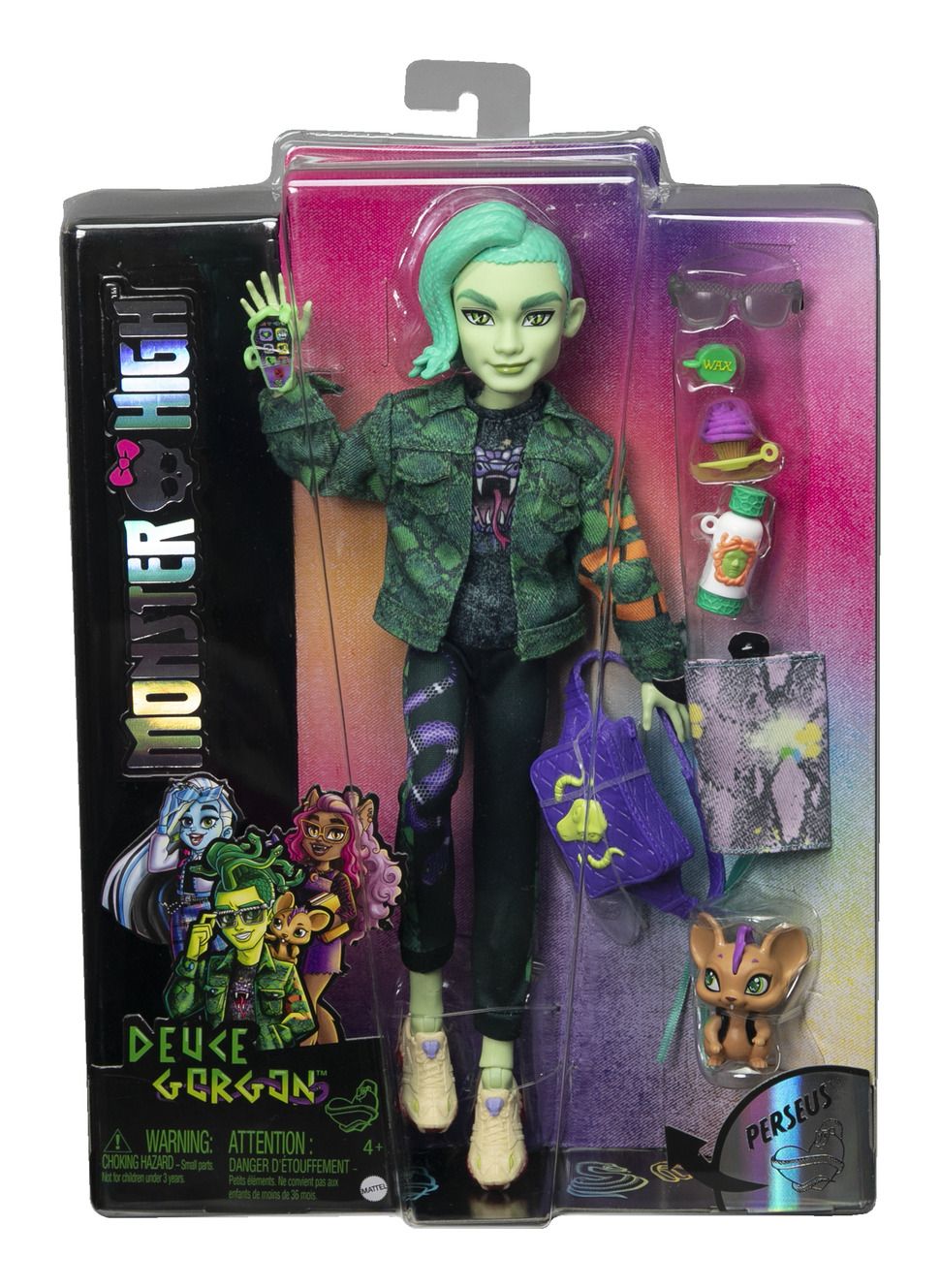MONSTER HIGH HHK56 DEUCE GORDON DOLL