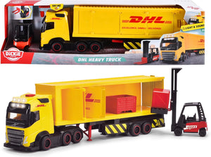 DICKIES TOYS 7018 DHL HEAVY TRUCK