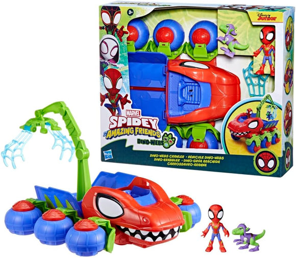 MARVEL SPIDEY AND HIS AMAZING FRIENDS F9480 DINO-WEBS CRAWLER