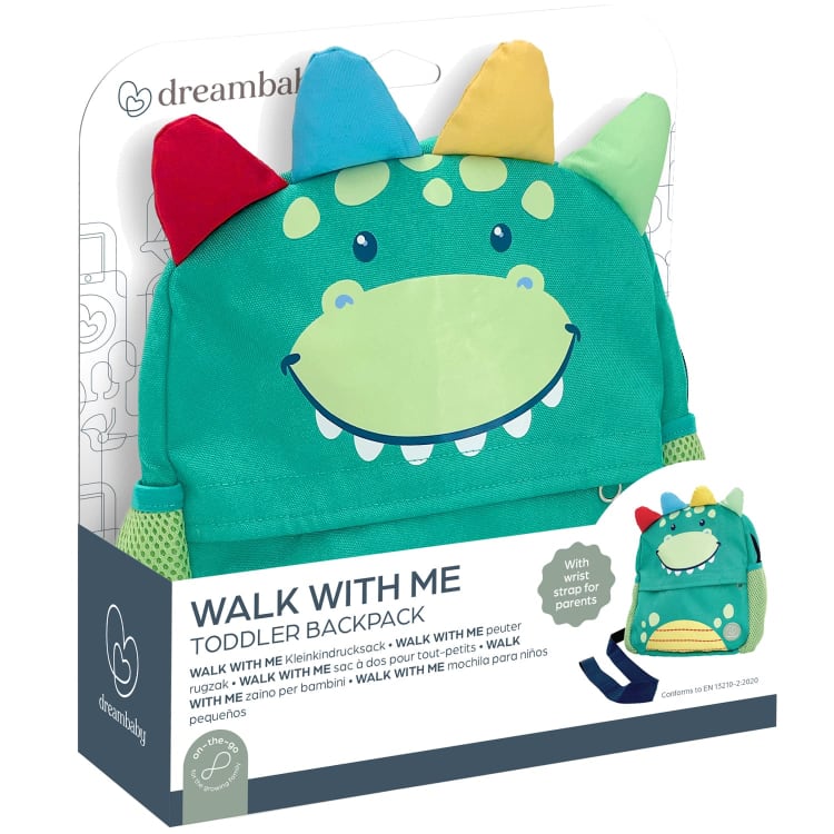 Dreambaby G2434 DINOSAUR BACKPACK REINS WRIST STRAP