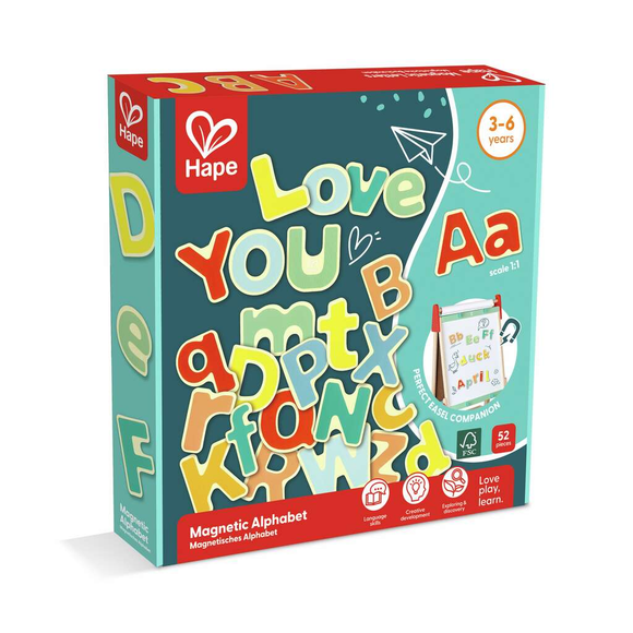 HAPE E2006 MAGNETIC LETTERS UPPER & LOWER CASE