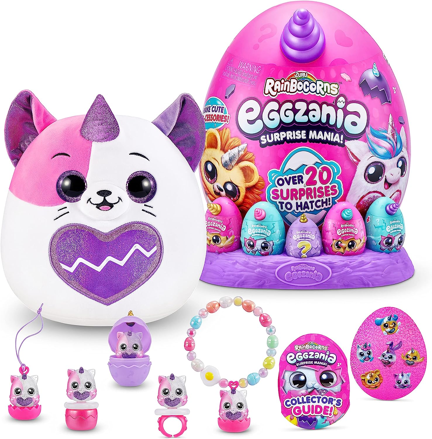ZURU RAINBOCORNS 9258 EGGZANIA SURPRISE MANIA