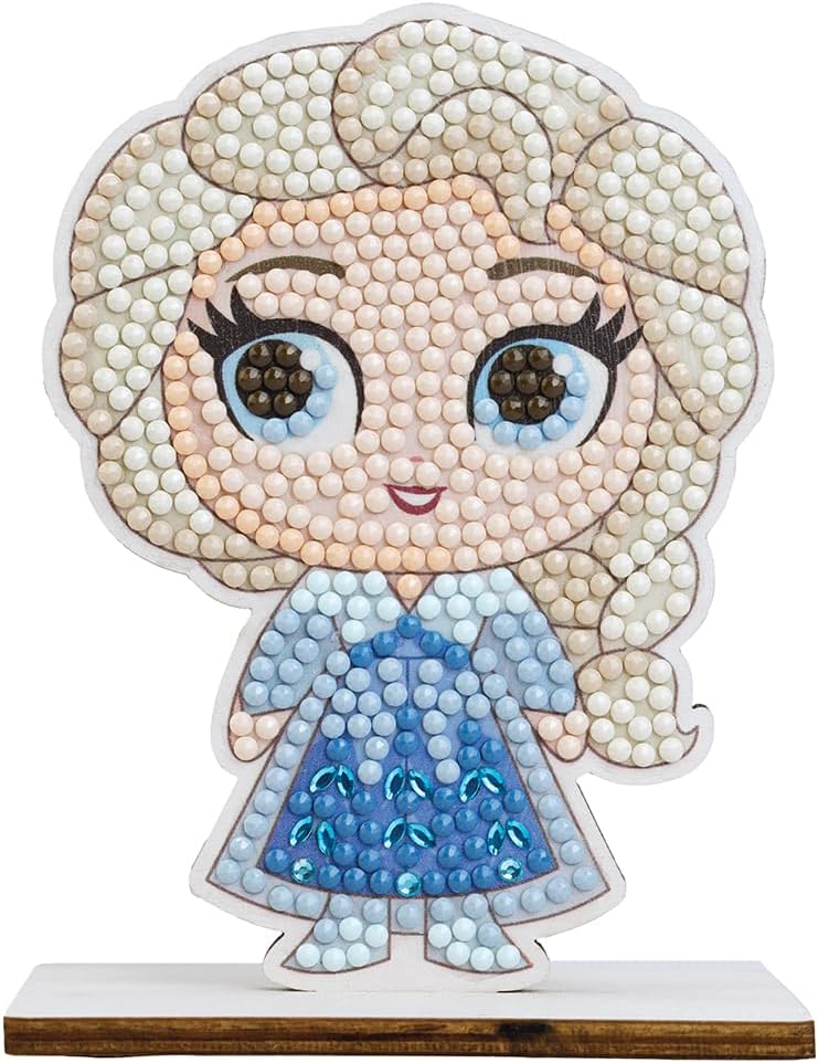 CRAFT BUDDY CAFGR-DNY028 DISNEY FROZEN ELSA CRYSTAL ART BUDDIES