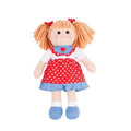 BIGJIGS BJD042 MEDIUM RAG DOLL EMILY