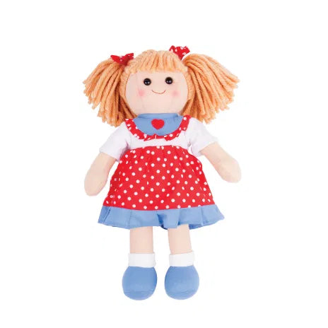 BIGJIGS BJD042 MEDIUM RAG DOLL EMILY