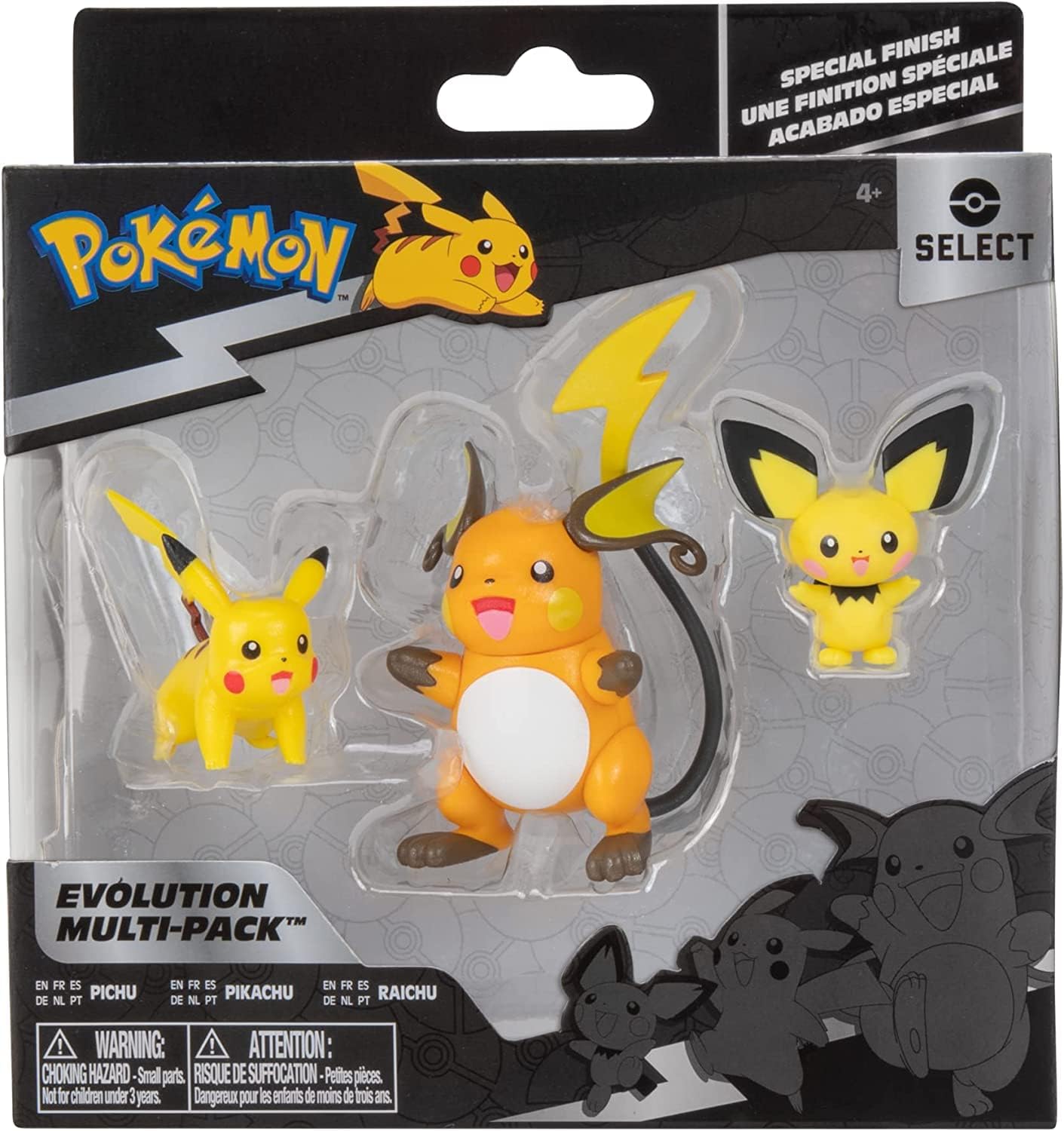 POKEMON PKW2778 EVOLUTION MULTI PACK (PICHU, PIKACHU,RAICHU)