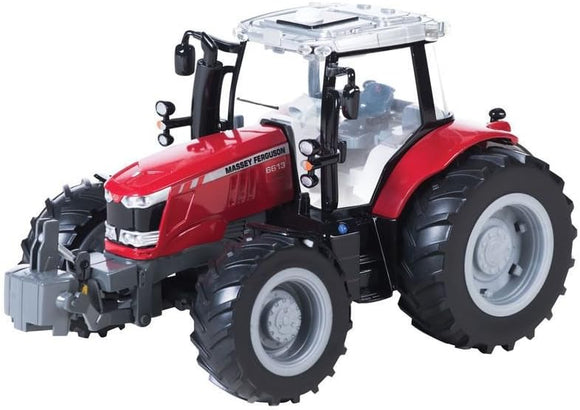 BRITAINS 43078 BIG FARM MASSEY FERGUSON 6613 TRACTOR 1:16 SCALE