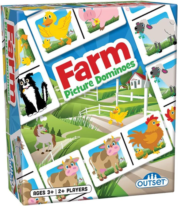 CHEATWELL GAMES 19207 FARM PICTURE DOMINOES