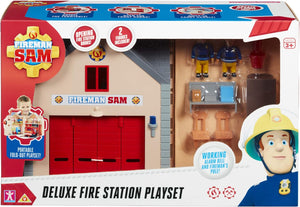 FIREMAN SAM 3372 DELUXE FIRE STATION PLAYSET