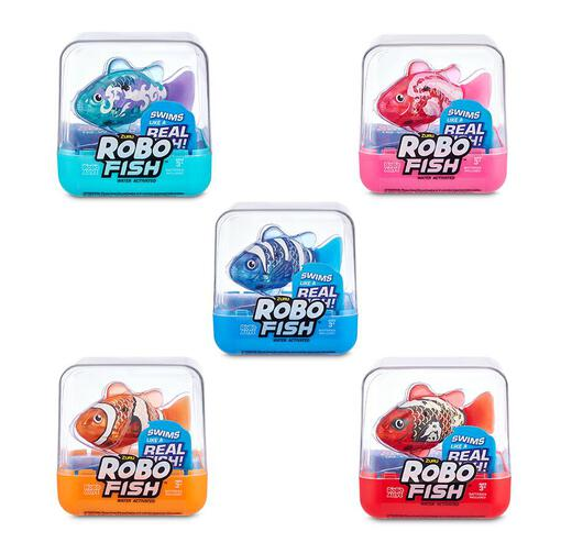 ZURU ROBO ALIVE 7191 ROBO FISH (ASSORTED DESIGNS, SUPPLIED AT RANDOM)