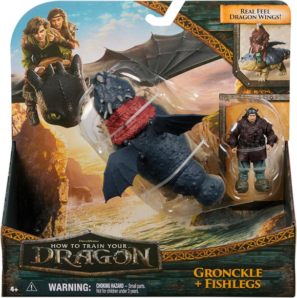 HOW TO TRAIN YOUR DRAGON GRONCKLE + FISHLEGS