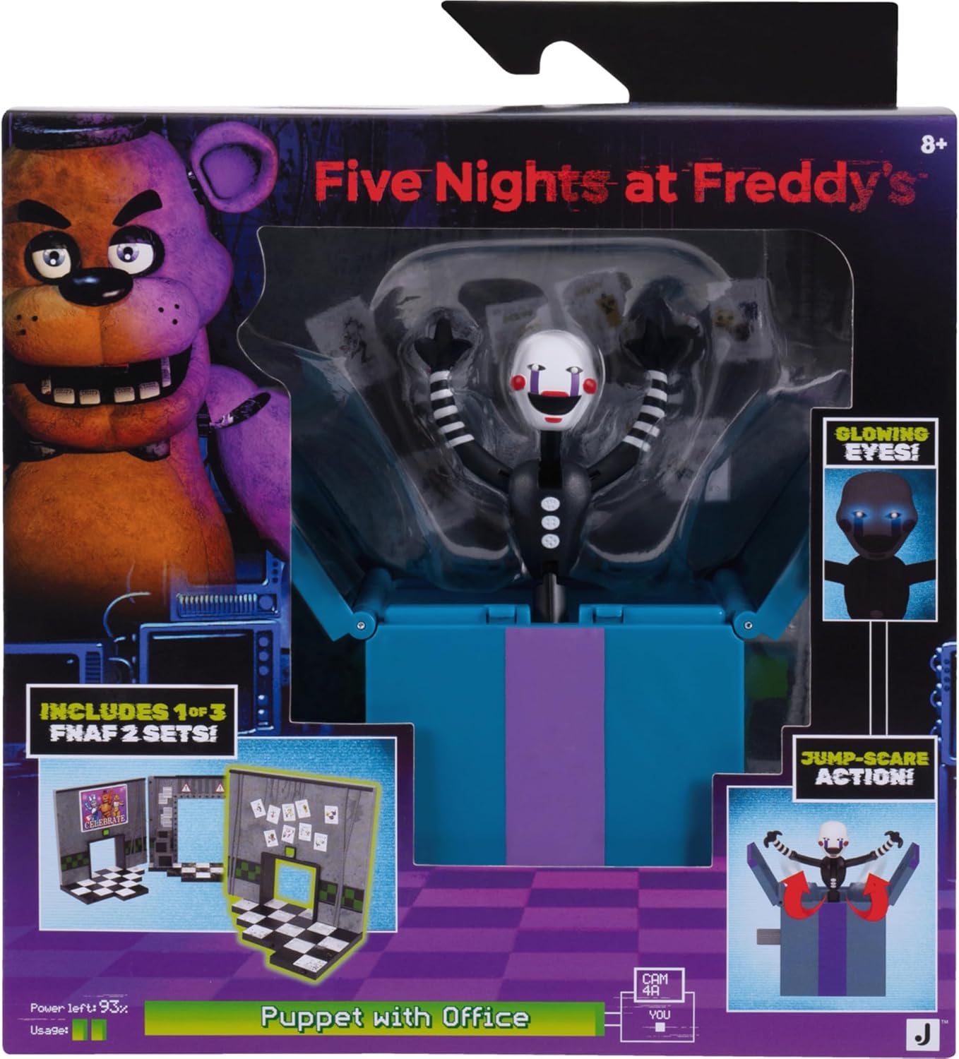FIVE NIGHTS AT FREDDYS FNF0110 PUPPET WITH OFFICE