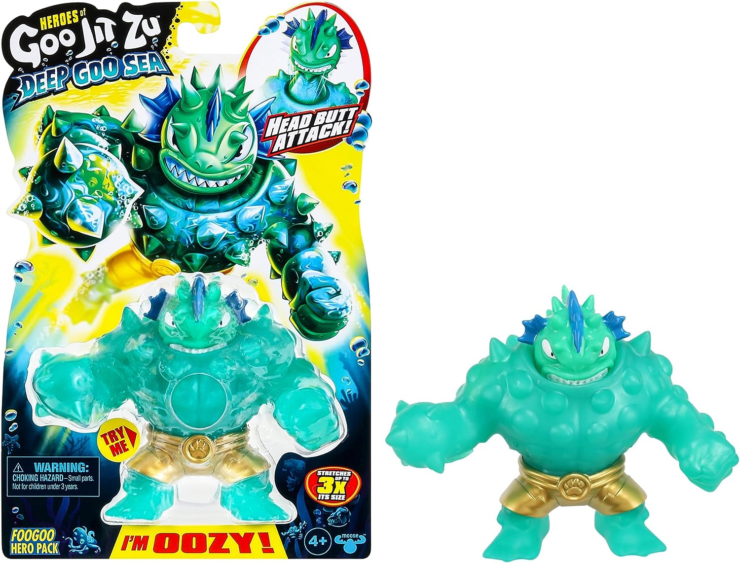 HEROES OF GOO JIT ZU 42570 DEEP GOO SEA FOOGOO HERO PACK