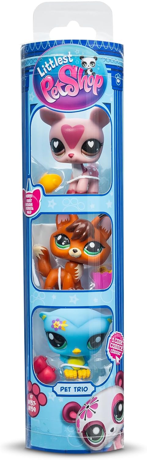 LITTLEST PET SHOP BF00633 FOREST PET TRIO TUBE