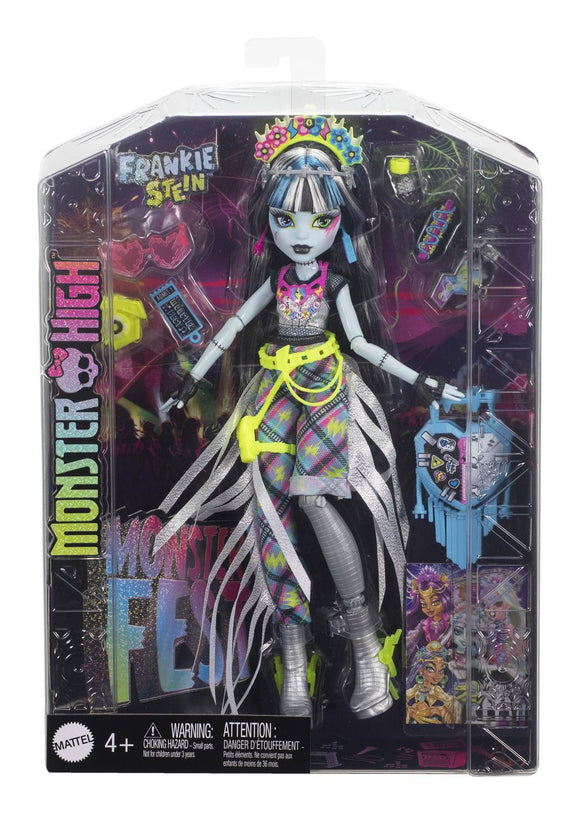 MONSTER HIGH HXH79 FRANKIE STEIN MONSTER FEST DOLL