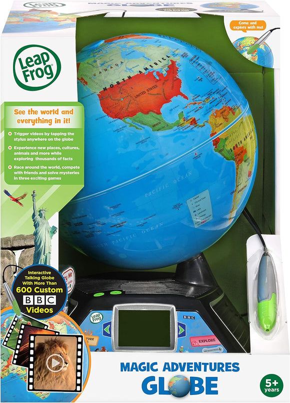 LEAP FROG 605403 MAGIC ADVENTURES INTERACTIVE GLOBE