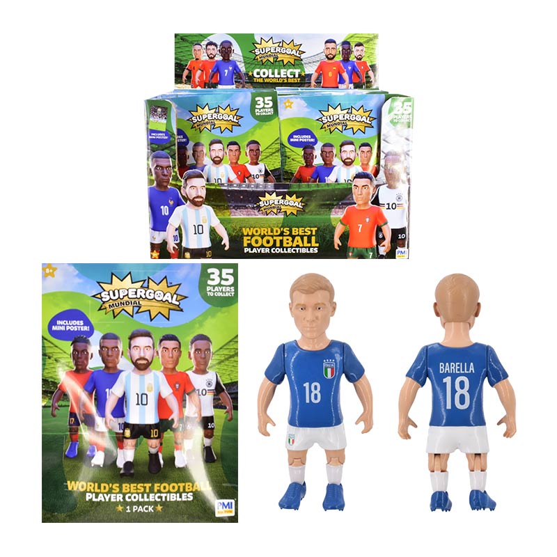 SUPERGOAL TY4874 WORLD'S BEST FOOTBALL PLAYER COLLECTIBLE BLIND BAG