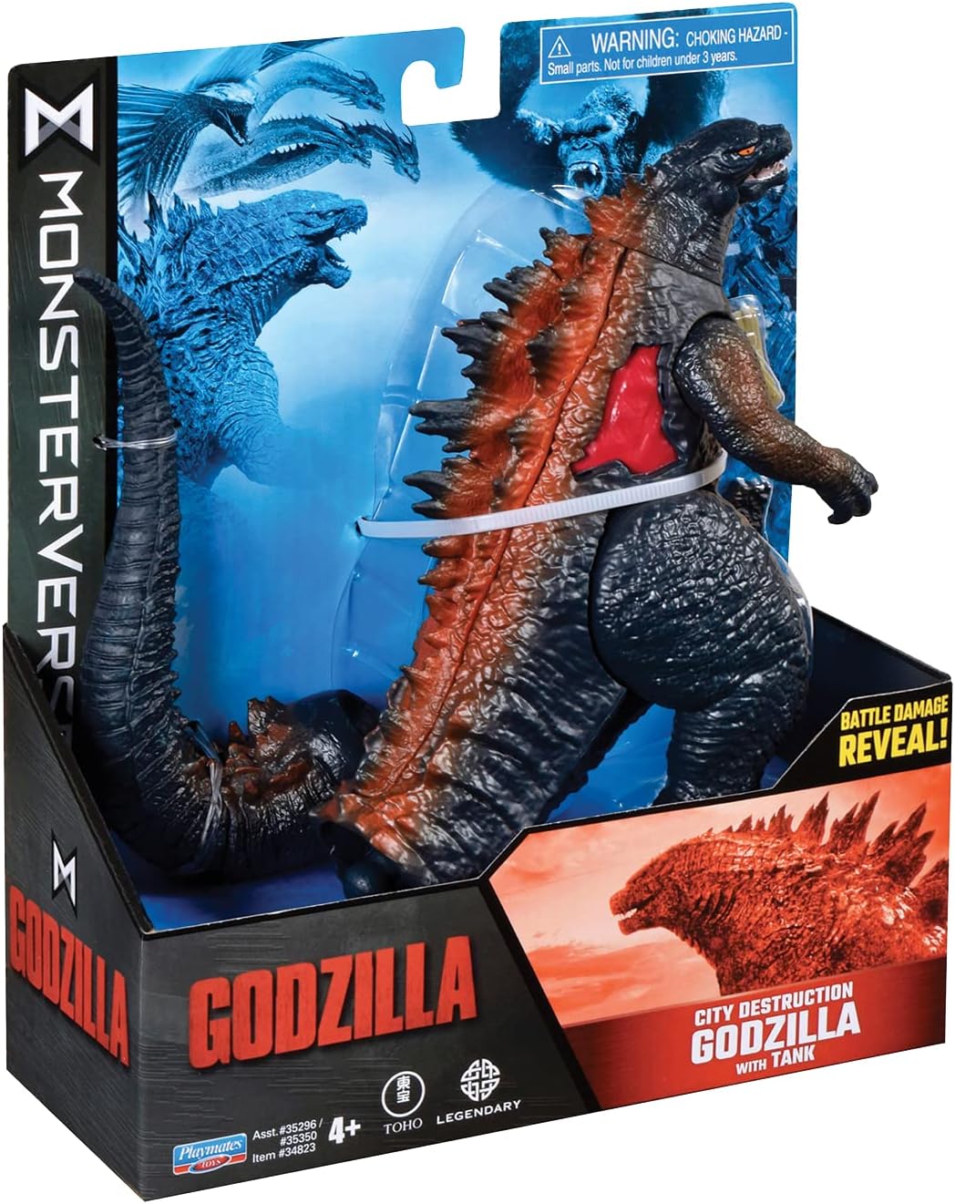 MONSTERVERSE 34823 CITY DESTRUCTION GODZILLA