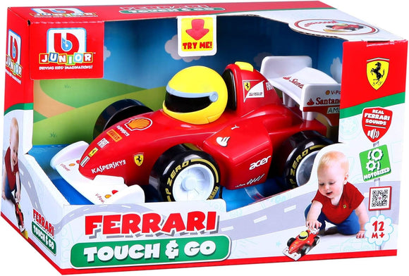 BBURAGO JUNIOR 81605 FERRARI TOUCH & GO CAR