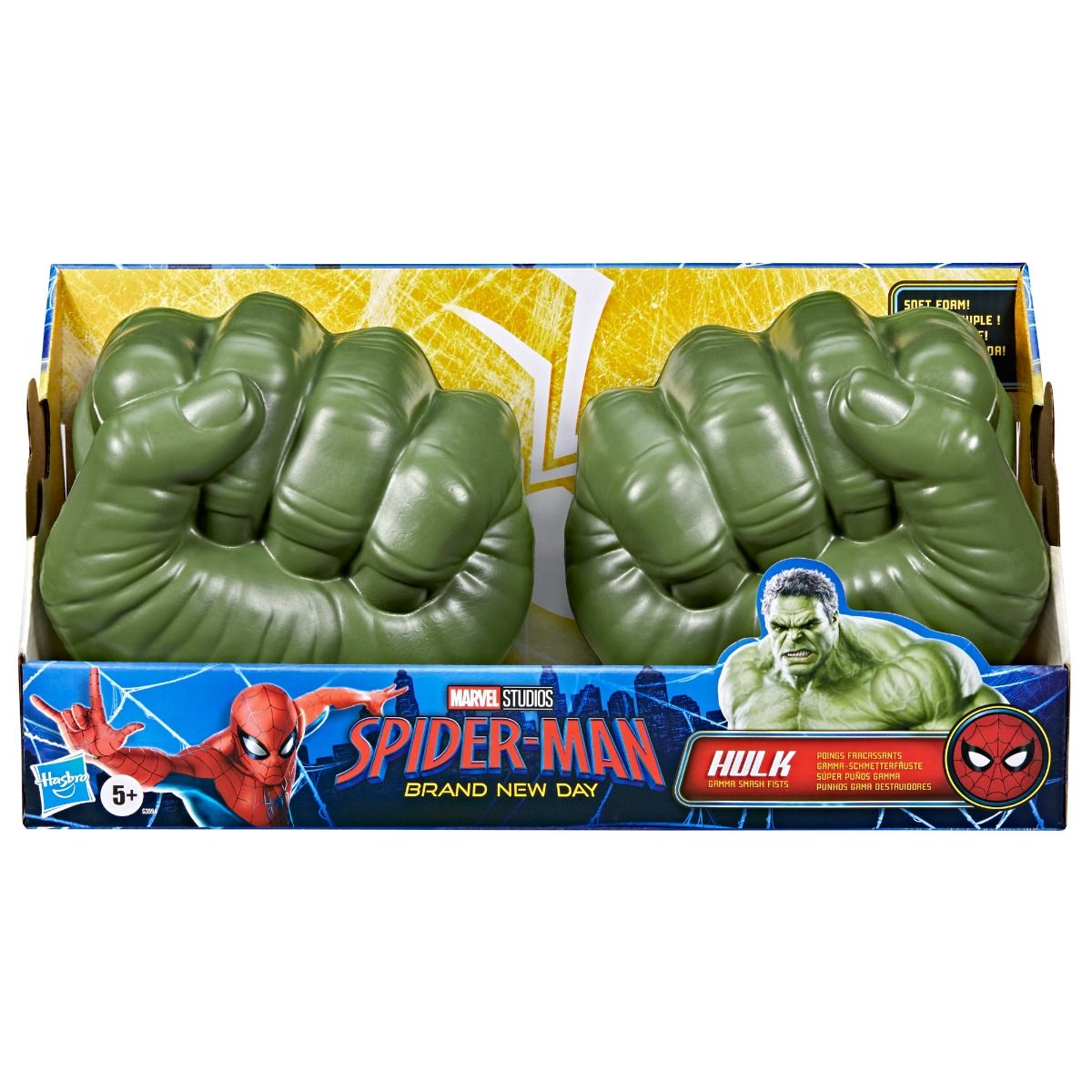 MARVEL SPIDERMAN G3594 HULK HANDS BRAND NEW DAY