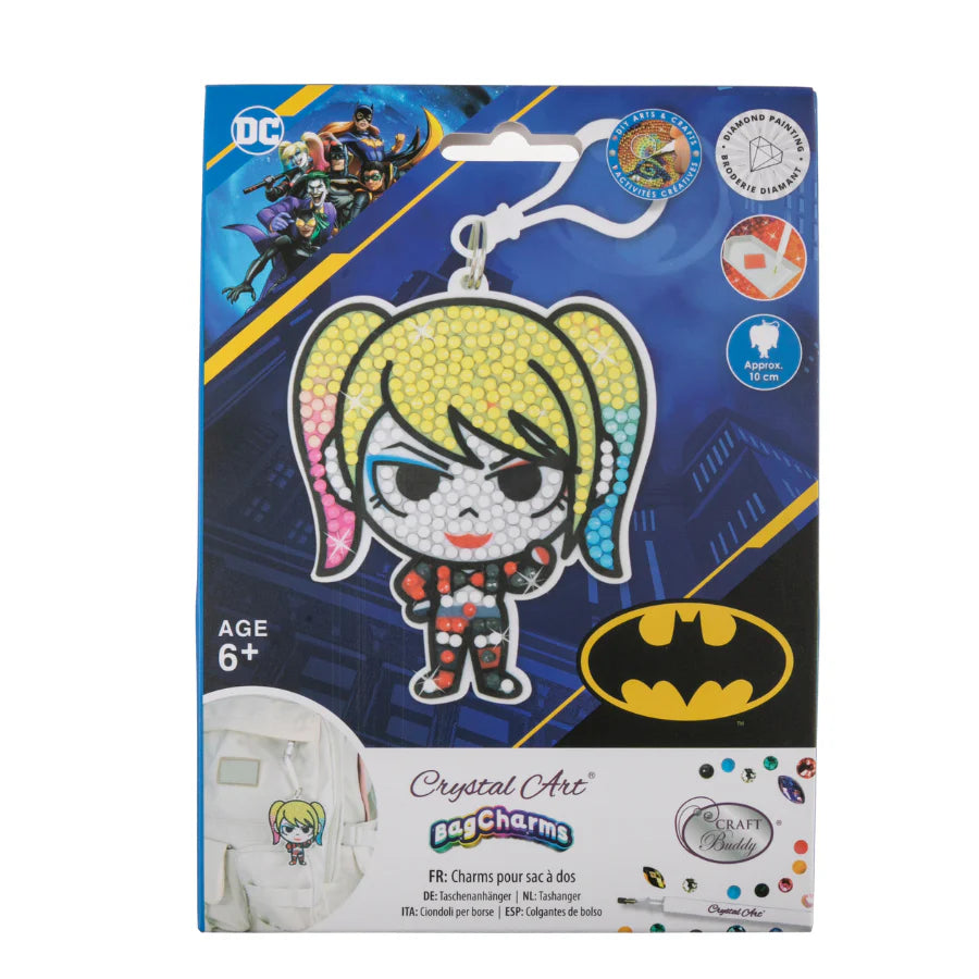 CRAFT BUDDY CABC-DNY004 BAG CHARMS HARLEY QUINN