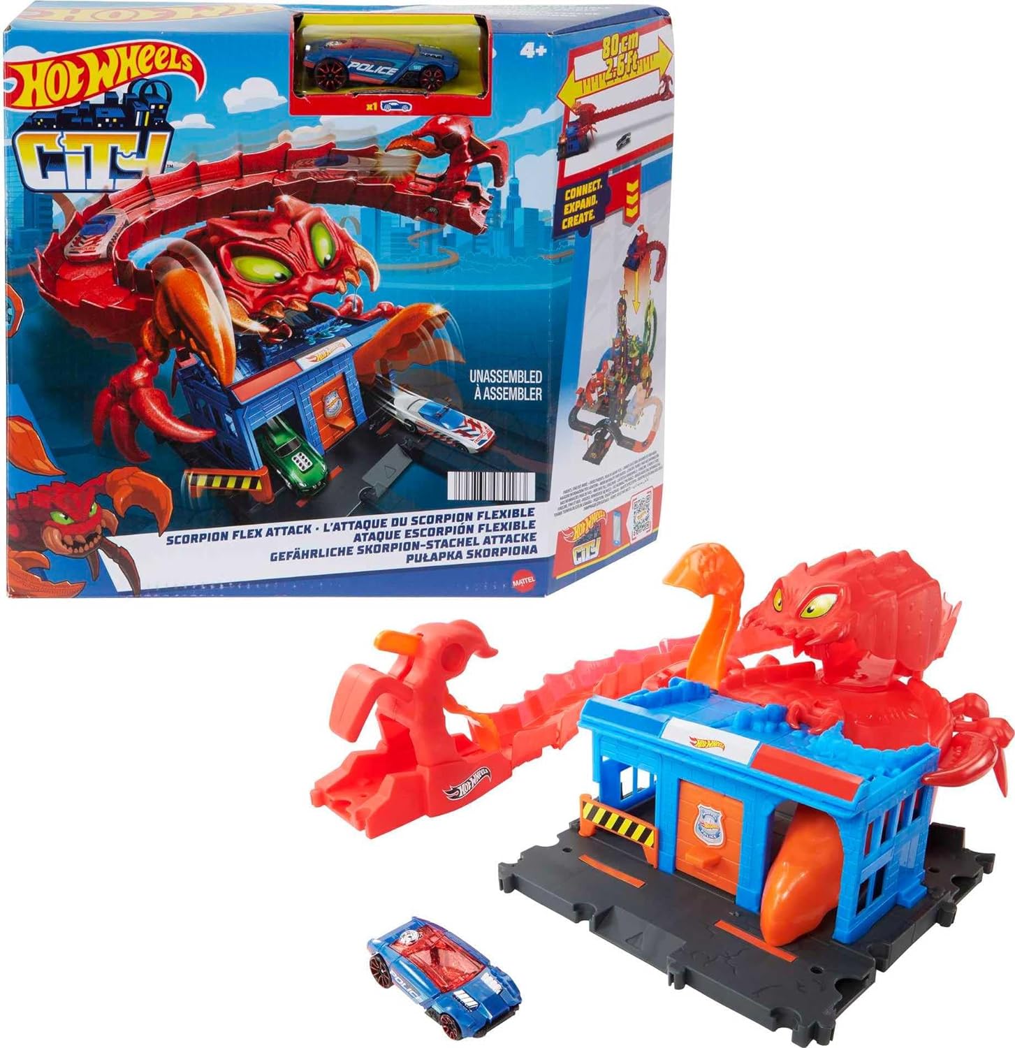HOT WHEELS HDR32 SCORPION FLEX ATTACK