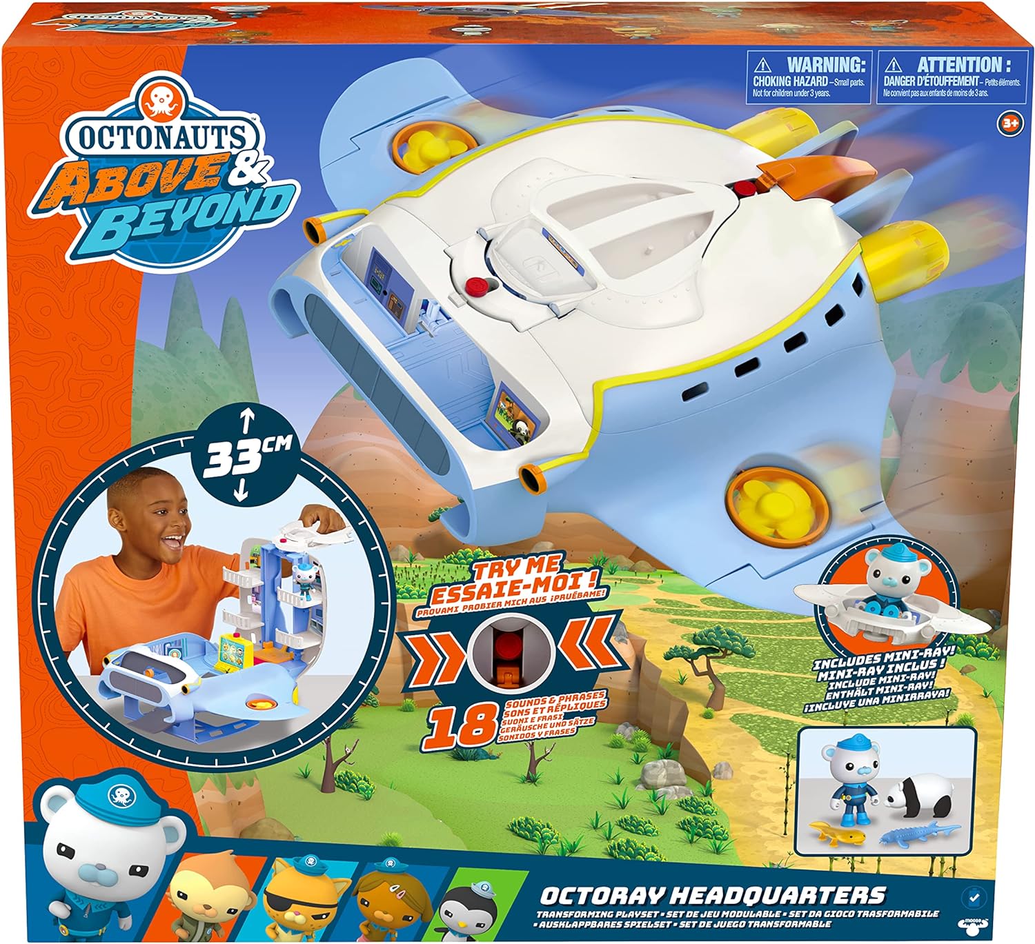 OCTONAUTS 61128 OCTORAY HEADQUARTERS