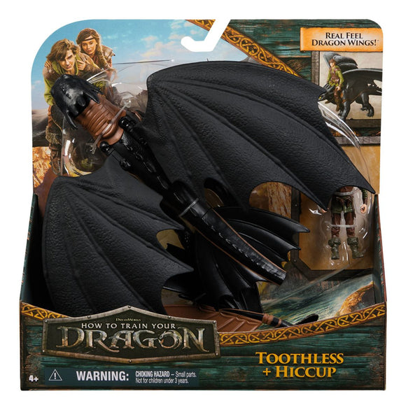 HOW TO TRAIN YOUR DRAGON TOOTHLESS + HICCUP