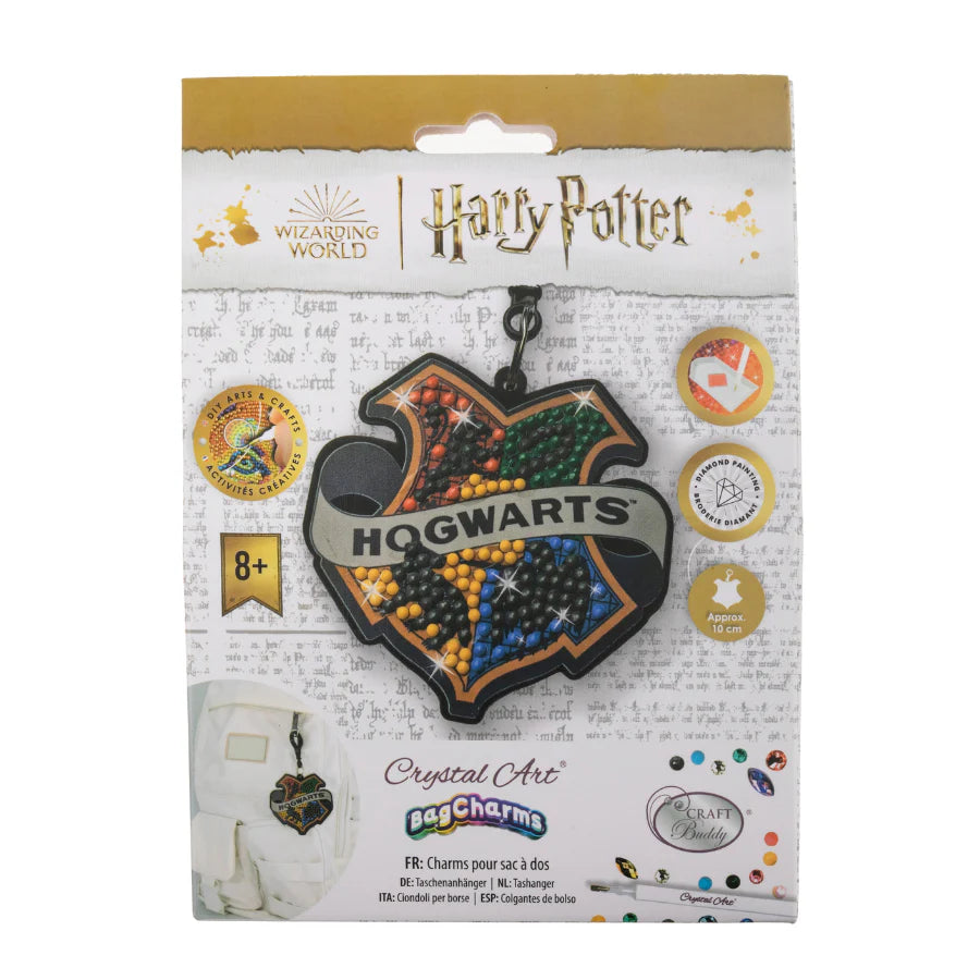 CRAFT BUDDY CABC-HPS002  BAG CHARMS HOGWARTS HARRY POTTER