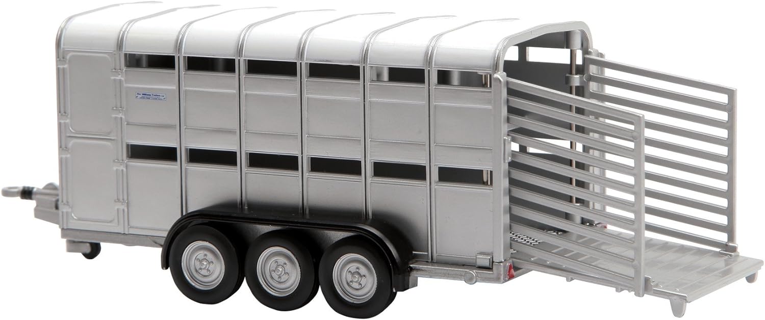 BRITAINS 40710A2 IFOR WILLIAMS LIVESTOCK TRAILER 1:32 SCALE