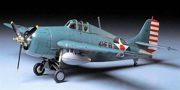 Tamiya 61034 Grumman Wildcat F4F4 US Navy Fighter Model 1/48