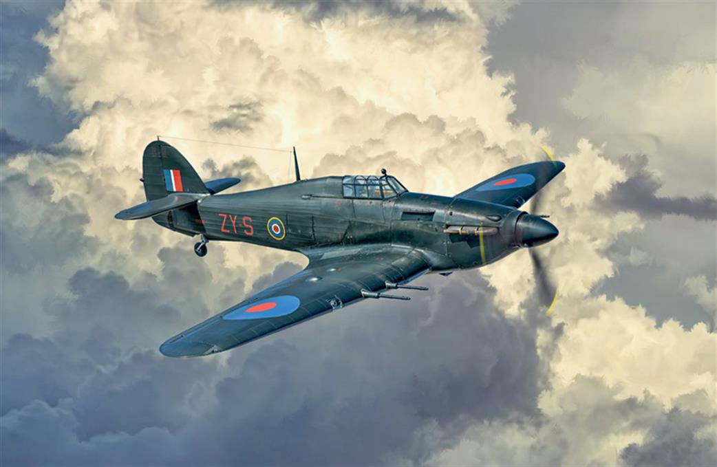 Italeri 2828 Hurricane MK 11C RAF WW2 Fighter  1/48 SCALE PLASTIC MODEL KIT