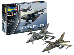 REVELL 03801 Tornado 50th Anniversary Twinpack Kits  KIT 1:72 SCALE