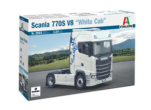 ITALERI 3965 Scania S770 V8 "White Cab"  Plastic Model Kit 1/24 SCALE
