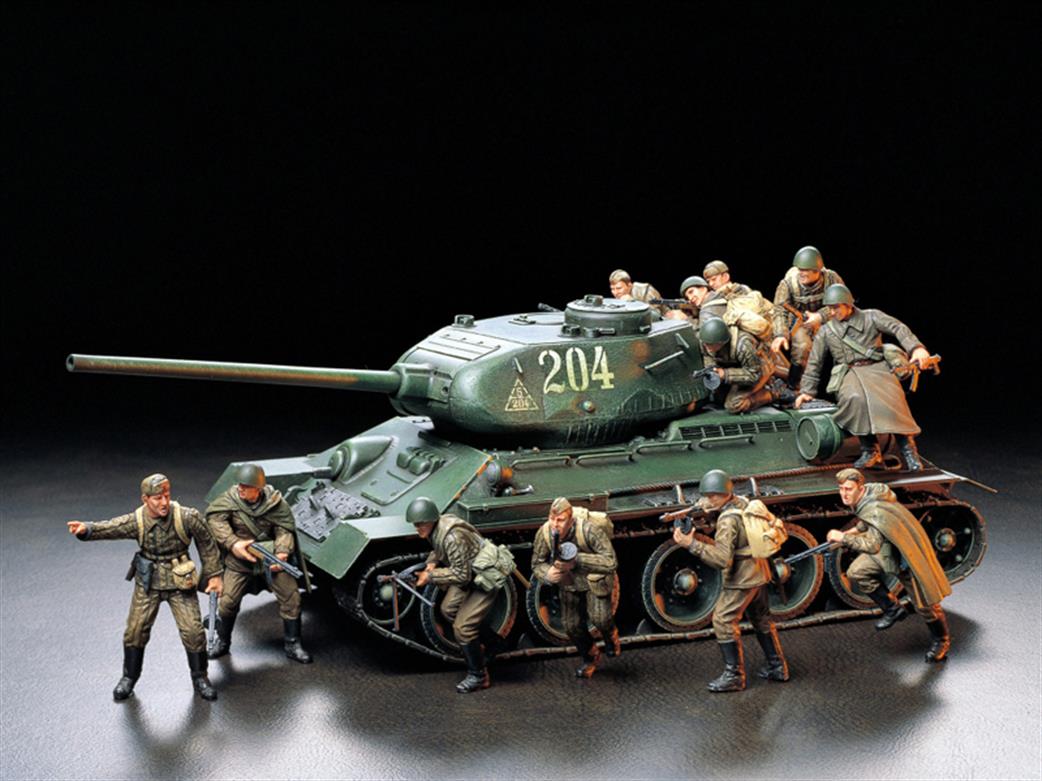 TAMIYA 35207  RUSSIAN ARMY ASSAULT INFANTRY  1/35 SCALE