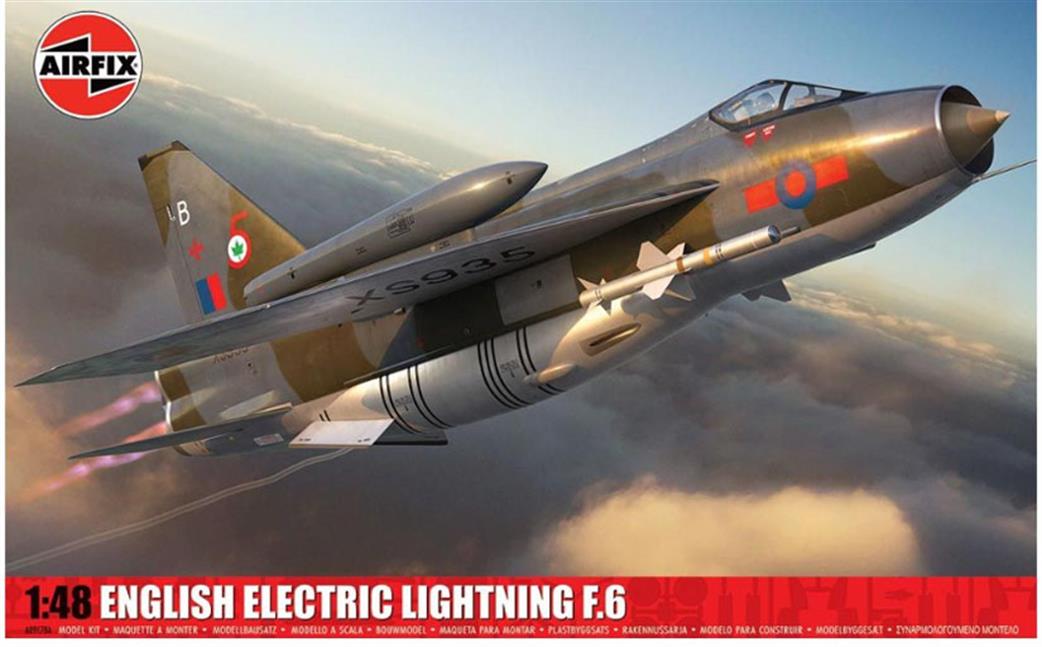 AIRFIX A09178A English Electric Lightning F.6  1/48 SCALE