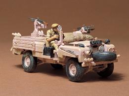 TAMIYA 35076 S.A.S LANDROVER PINK PANTHER  1/35 SCALE