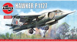 Airfix  A01033V Hawker P.1127 Vintage Classic Kit 1:72 Scale