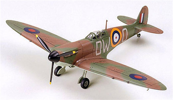 Tamiya 60748 Spitfire Mk1 WW2 Fighter Aircraft Kit 1/72