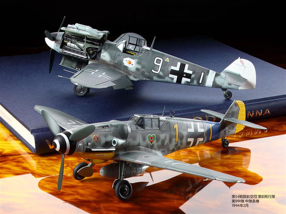 TAMIYA 61117 MESSERSCHMITT BF 109 G-6  PLASTIC AIRCRAFT KIT 1:48 SCALE