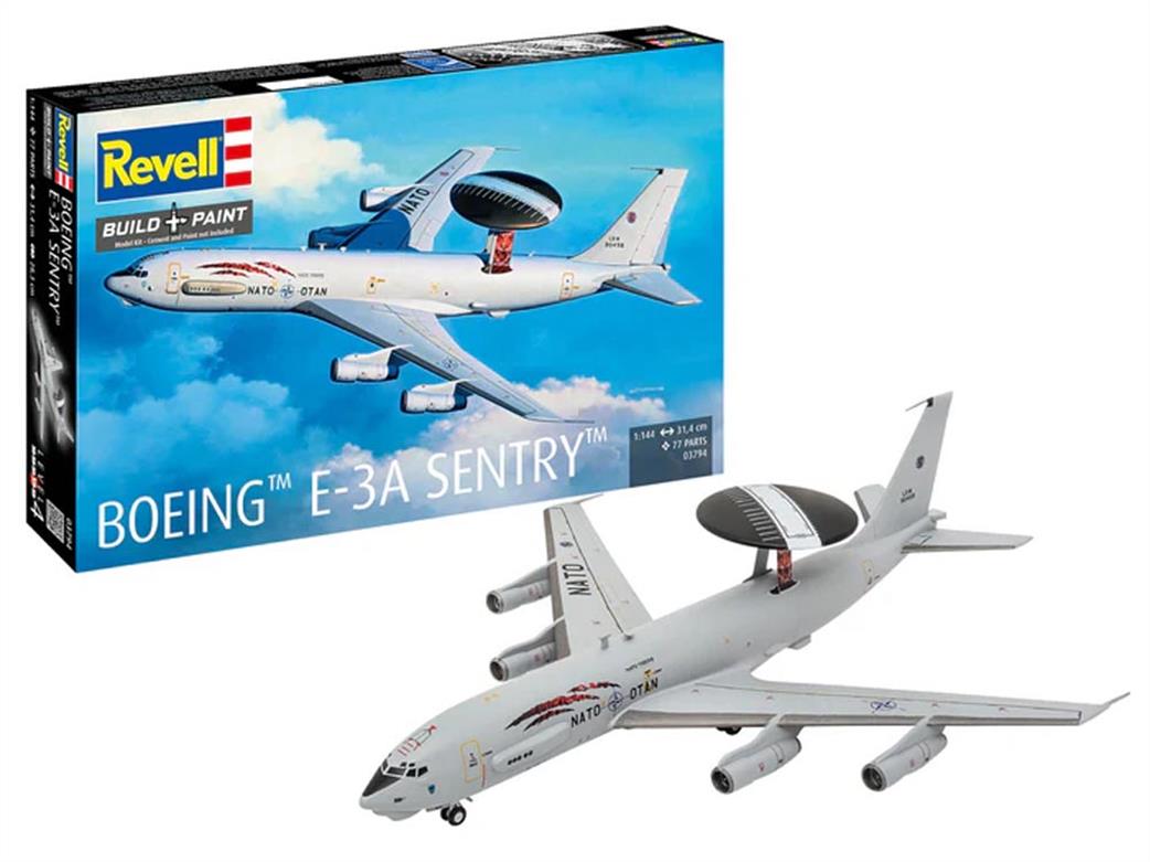REVELL 03794 Boeing E3A Sentry AWACS  1/144 Scale