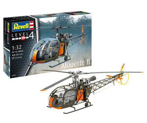 Revell  03804 Alouette II Helicopter Kit 1/32 Scale