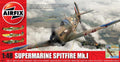 Airfix A05126B Supermarine Spitfire Mk1 WW2 Fighter Aircraft Kit  1:48 Scale