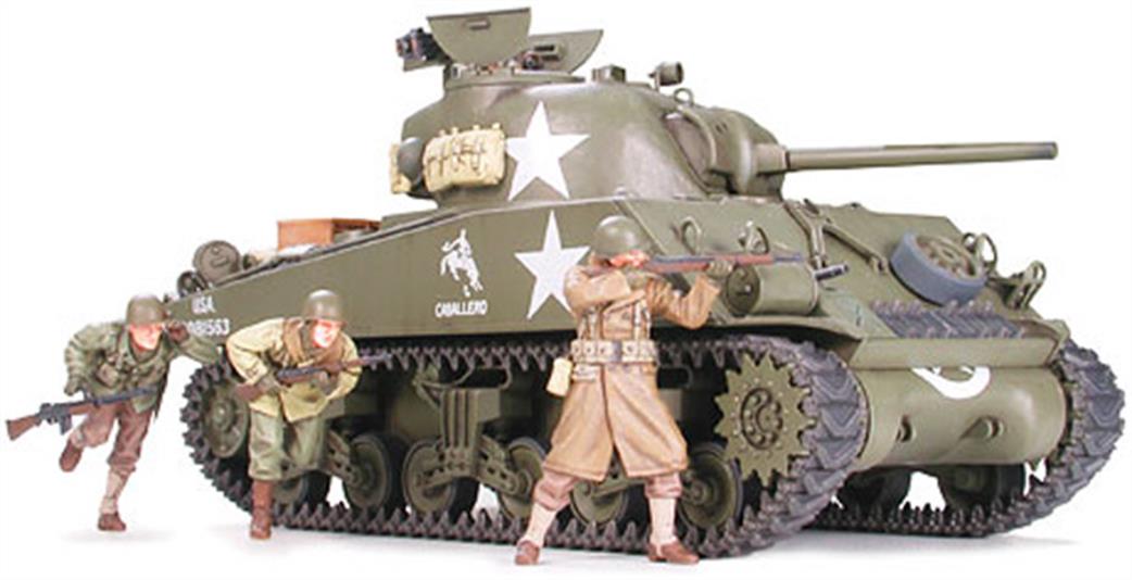 TAMIYA 35250  M4A3 SHERMAN 75MM 1/35 SCALE