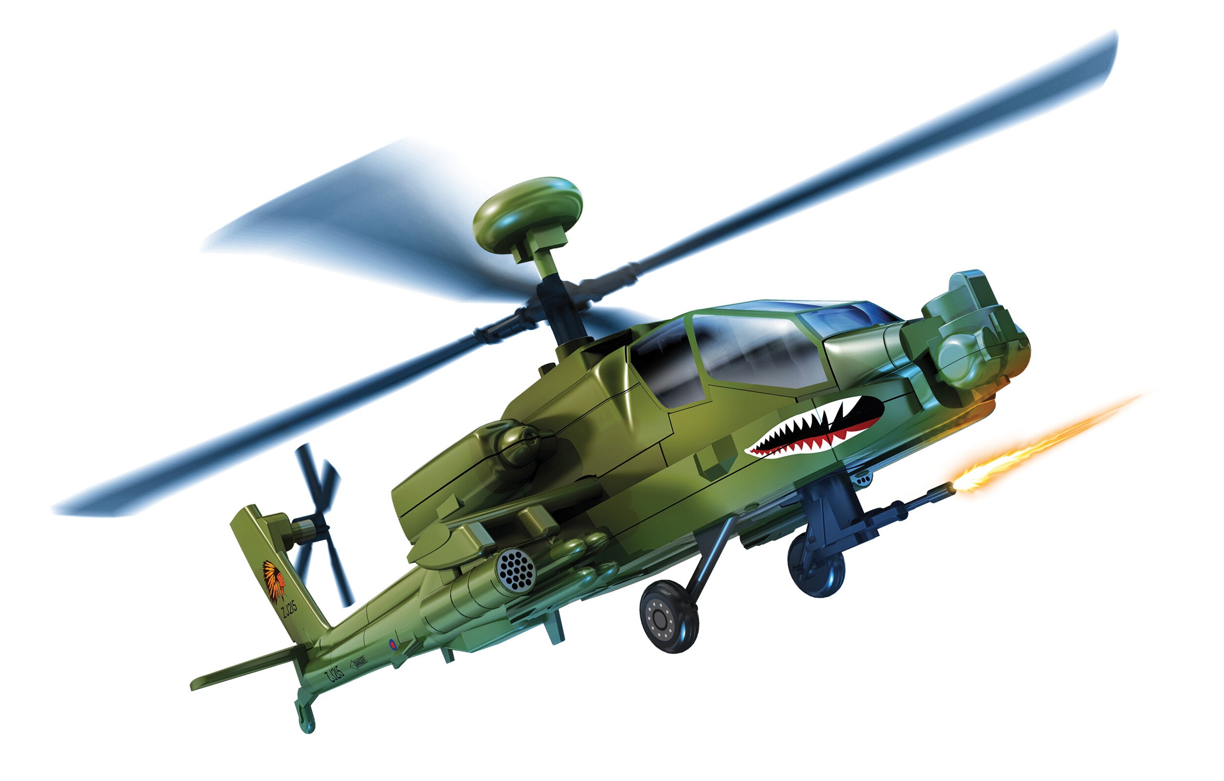 AIRFIX J6004 QUICKBUILD Apache