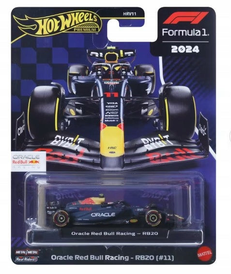 HOT WHEELS JBM12 F1 ORACLE RED BULL RB20 NO 1