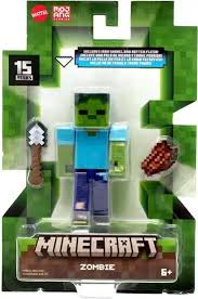 MINECRAFT JCN44 ZOMBIE 3.5IN FIGURE