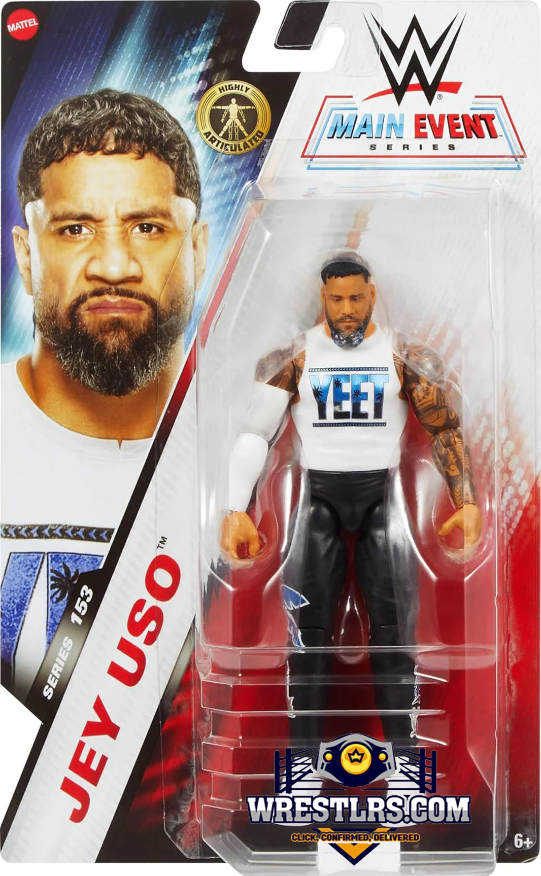 WWE JCV38 JEY USO WRESTLERS ACTION FIGURE