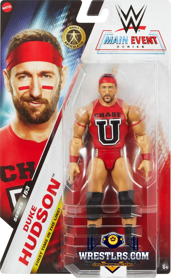 WWE JCV40 DUKE HUDSON WRESTLERS ACTION FIGURE