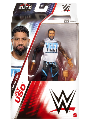 WWE JCH93 JEY USO ELITE COLLECTION 114 ACTION FIGURE